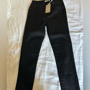 Madewell 10” High-Rise Skinny Jeans (Black)